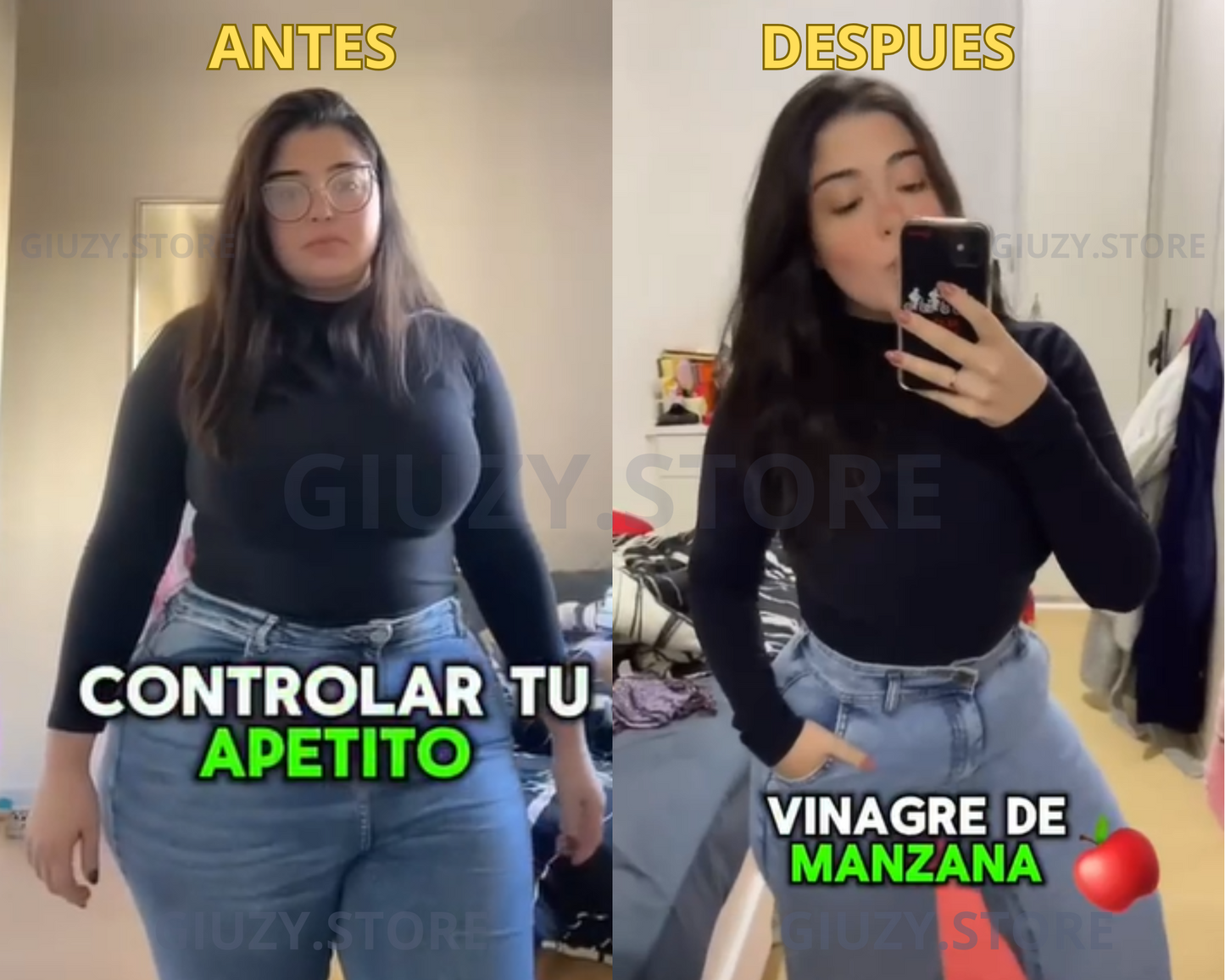 GOMITAS DE VINAGRE DE MANZANA - 40% OFF