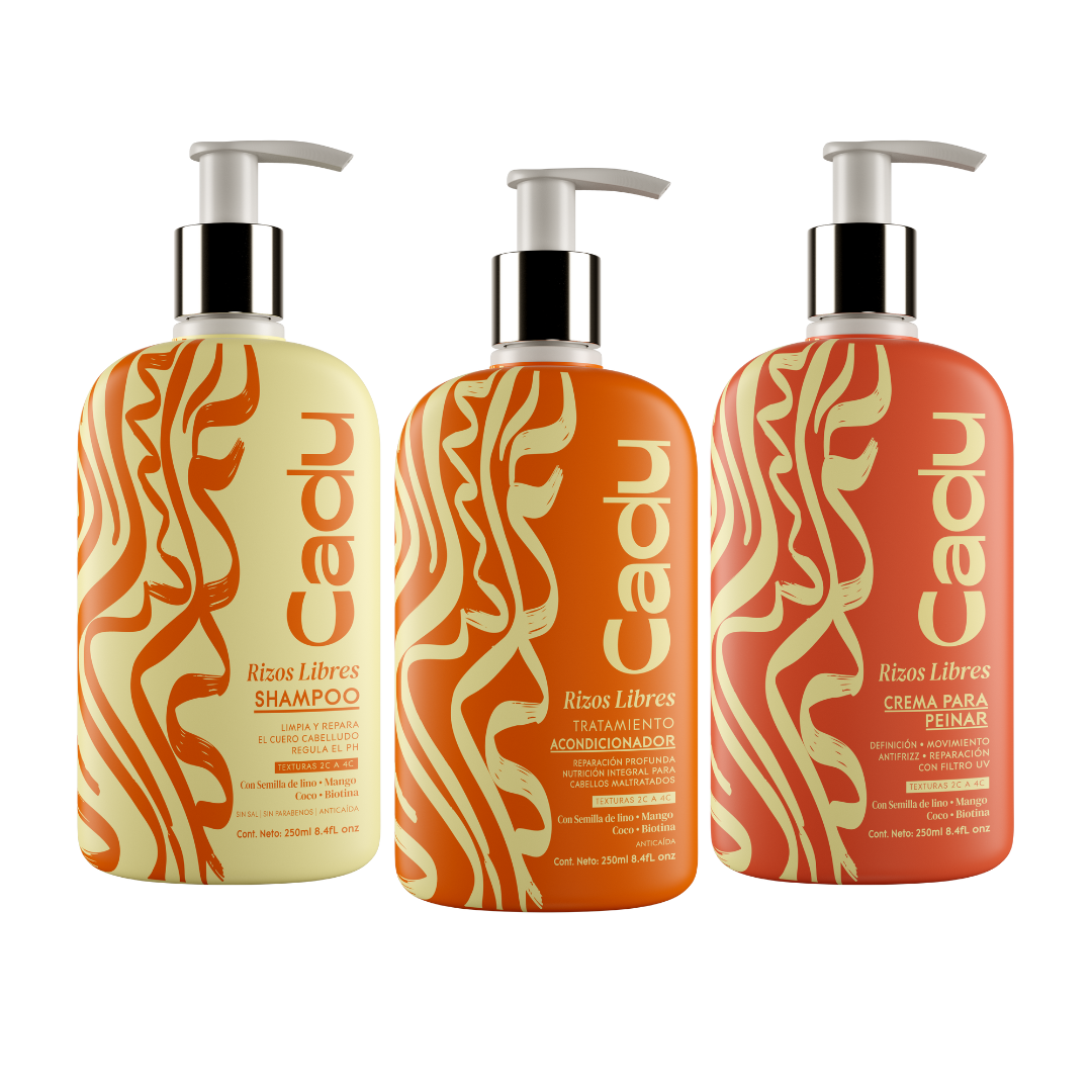 Crema para peinar rizos libres 350ml - 50% OFF