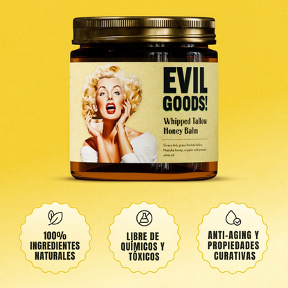 EVIL GOODS® - Bálsamo de miel y sebo de res Anti-Envejecimiento - 40% OFF