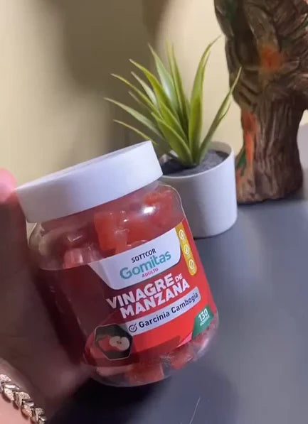 GOMITAS DE VINAGRE DE MANZANA - 40% OFF
