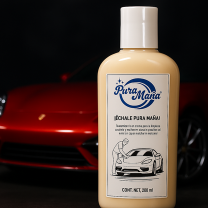 Puramaña– Crema Para Encerar Y Limpiar Tu Auto - 50% OFF