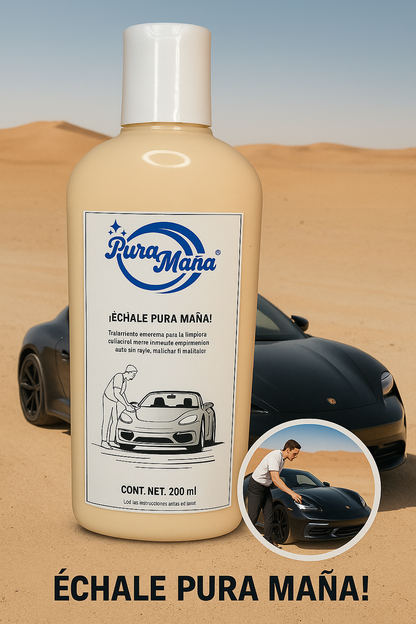 Puramaña– Crema Para Encerar Y Limpiar Tu Auto - 50% OFF