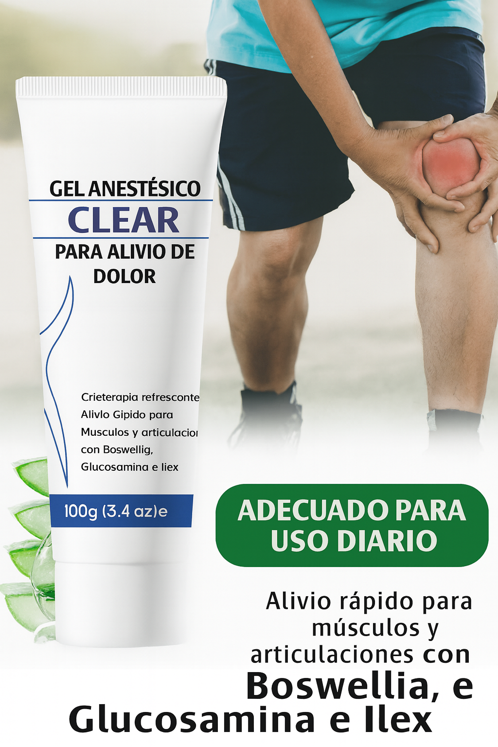 🧴 CREALZAR – Alivio para Dolores e Irritaciones 80% OFF