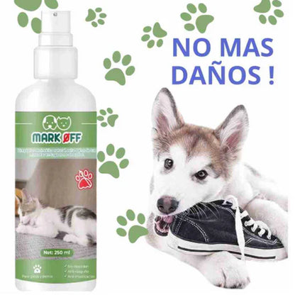 Mark Off - Spray entrenador de mascotas | Elimina las Feromonas de marcaje