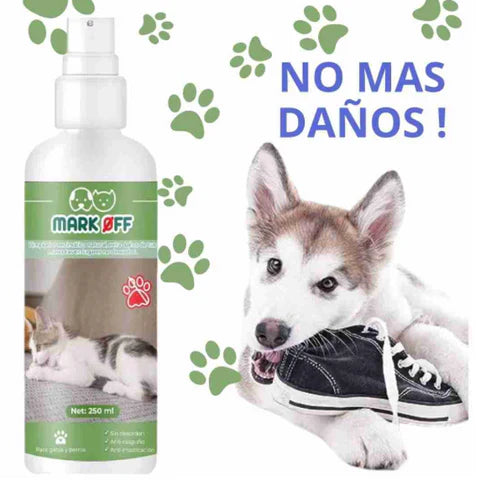 Mark Off - Spray entrenador de mascotas | Elimina las Feromonas de marcaje
