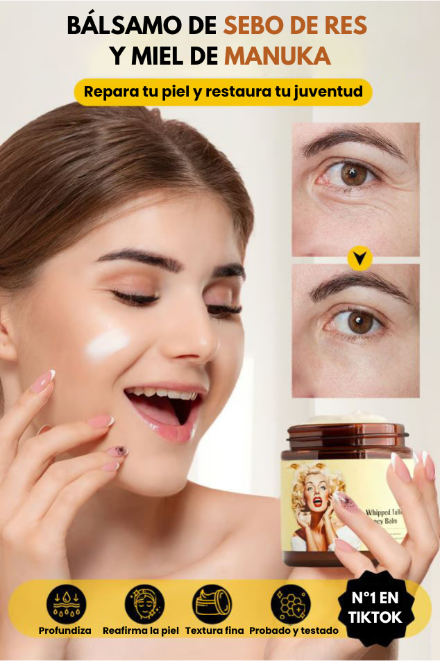 EVIL GOODS® - Bálsamo de miel y sebo de res Anti-Envejecimiento - 40% OFF