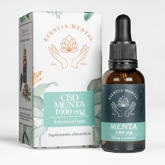 Gotas de CBD Menta 1000mg (30ml)