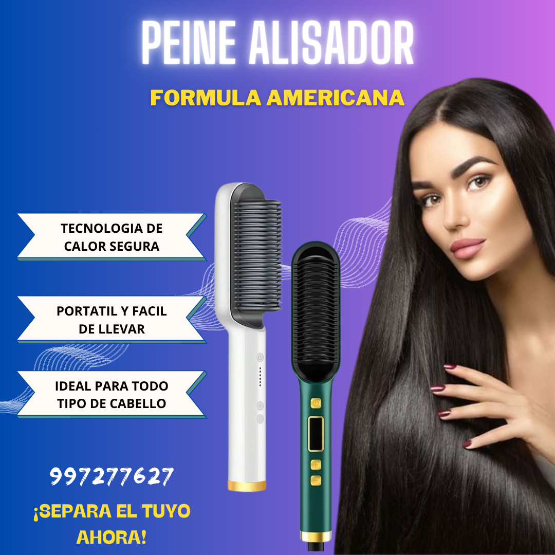 PEINE ALISADOR VIRAL