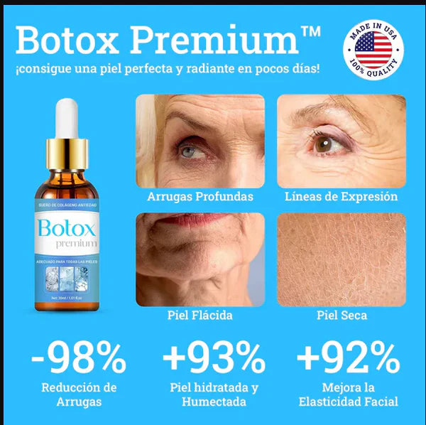 Botox Premium | Serum Antiarrugas | Paga 1 y Lleva 2 Und