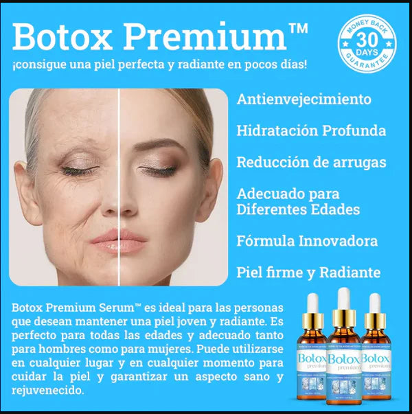 Botox Premium | Serum Antiarrugas | Paga 1 y Lleva 2 Und
