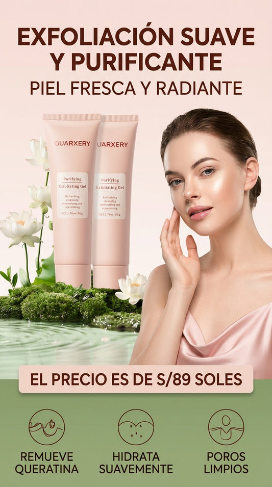 ✨ QUARXERY – EXFOLIANTE PARA ZONAS OSCURAS 💛🌿